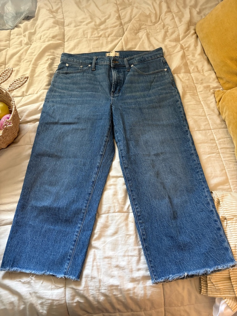 Madewell Perfect Vintage Wide-Leg Women's Jeans - Classic Denim